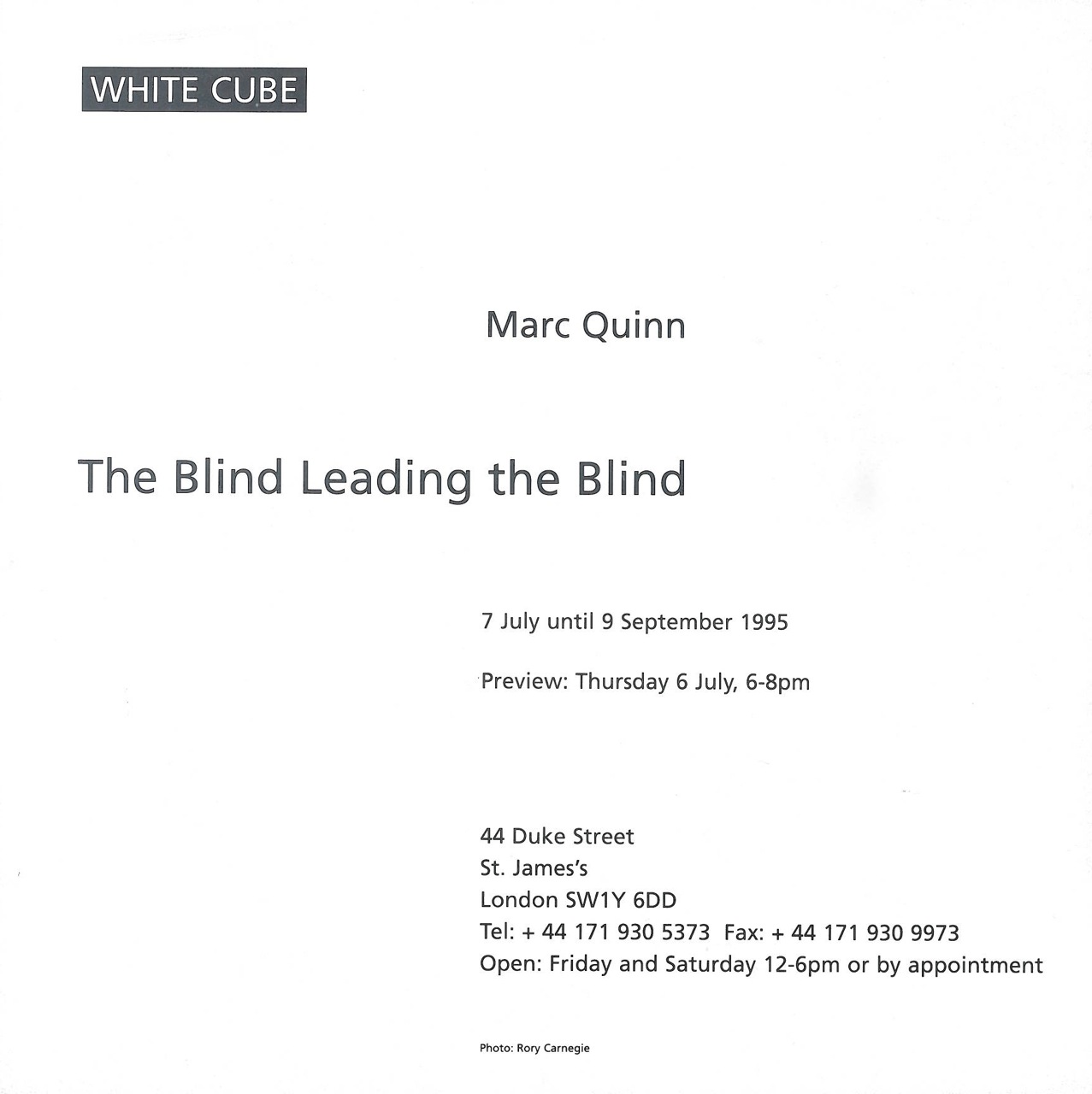 Blind Leading the Blind