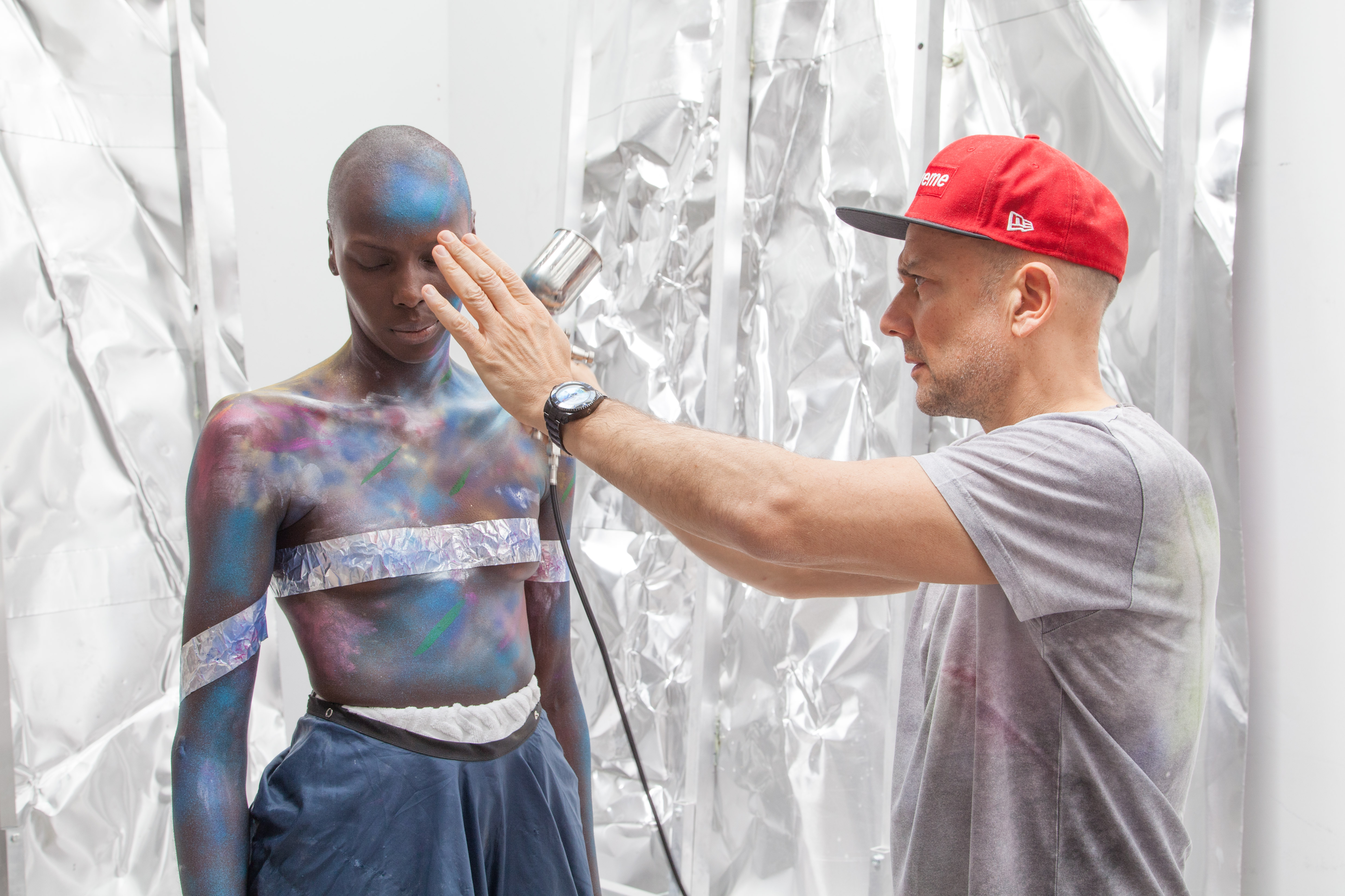 Shoot for Wallpaper* Magazine - Behind the Scenes